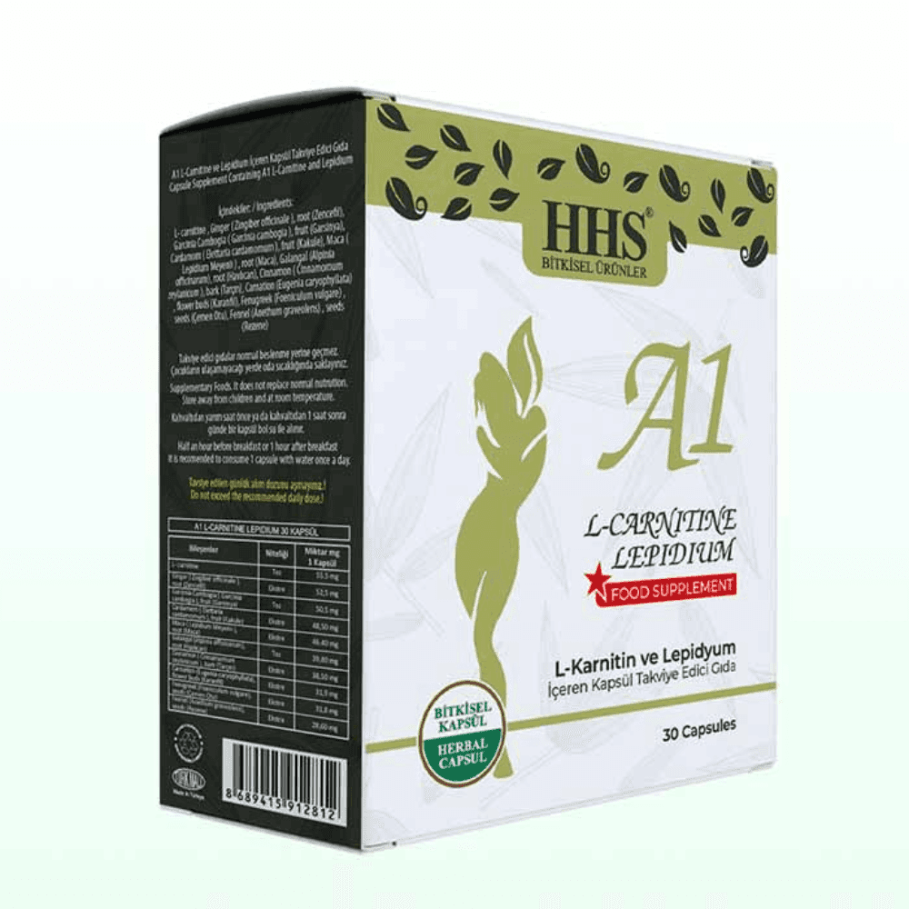 كبسولات التنحيف التركية HHS A1 (ظروف)